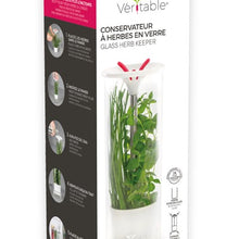 Load image into Gallery viewer, Véritable® Glass herb keeper