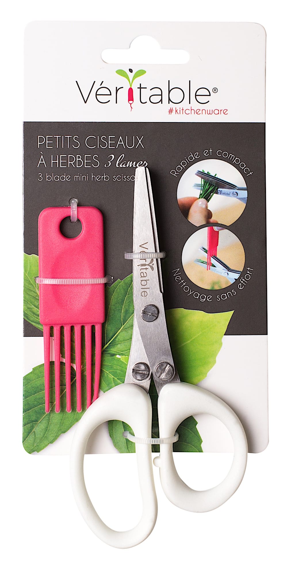 3-Blade Mini Herb Scissors, Veritable®